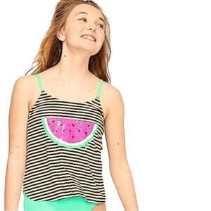 Justice Girls Tankini Swim Top